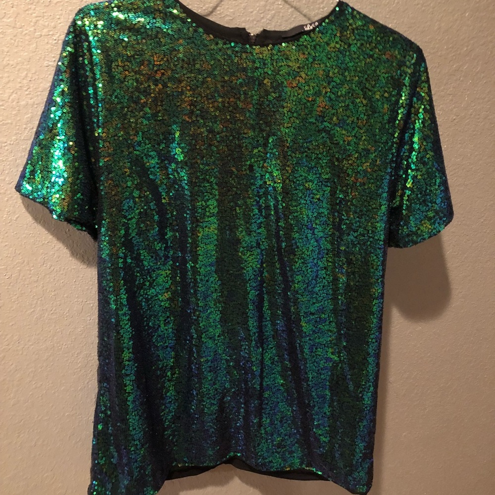 Sparkle shift dress
